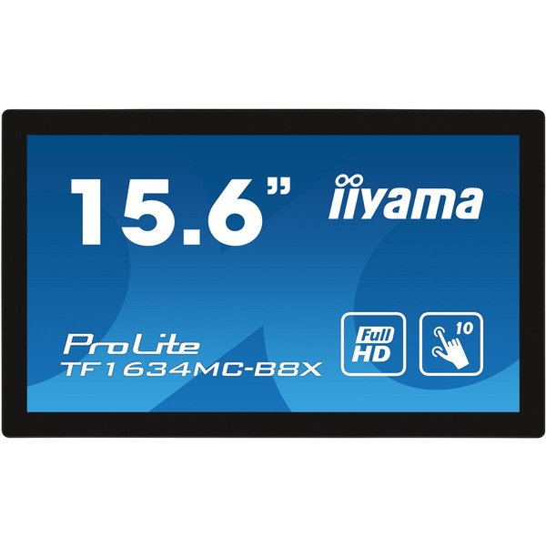 iiyama TF1634MC-B8X, Public Display - black, FullHD, 60 Hz, IP65