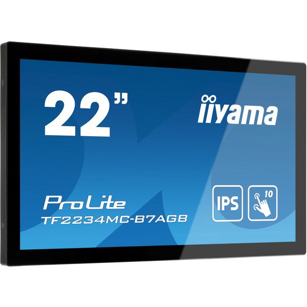 iiyama TF2234MC-B7AG, Public Display - black, FullHD, IPS, Touchscreen