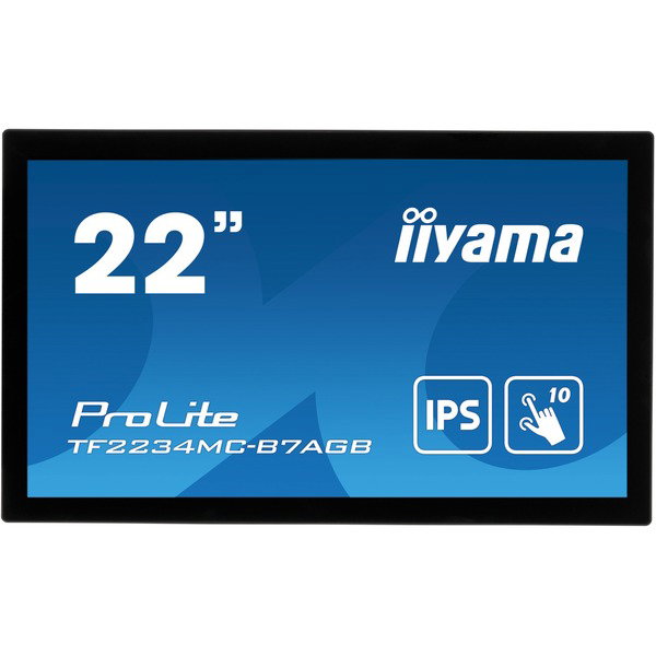 iiyama TF2234MC-B7AG, Public Display - black, FullHD, IPS, Touchscreen