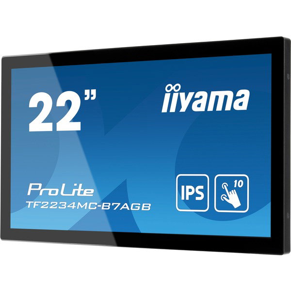 iiyama TF2234MC-B7AG, Public Display - black, FullHD, IPS, Touchscreen