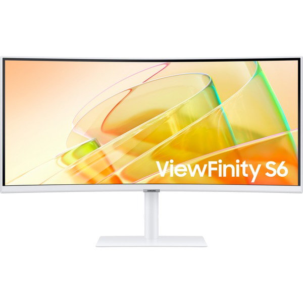 Samsung ViewFinity S65TC S34C650TAU, LED-Monitor - 86.4 cm (34 inches), white, UWQHD, VA, Curved, AMD Free-Sync, Thunderbolt 4.0, 100Hz Panel
