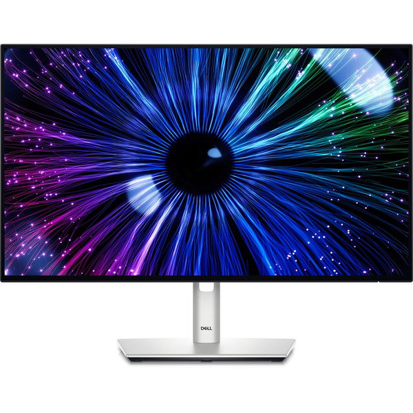Dell UltraSharp U2424HE, LED-Monitor - 60.5 cm (23.8 inches), silver/black, FullHD, USB-C, IPS, RJ45, 120Hz Panel