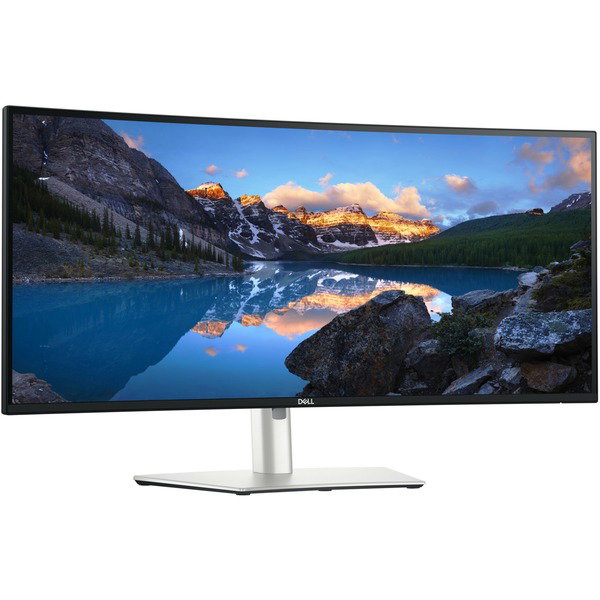 Dell U3425WE, LED-Monitor - 87 cm (34.1 inches), silver/black, WQHD, IPS Black, Curved, Thunderbolt, USB-C, 120Hz Panel