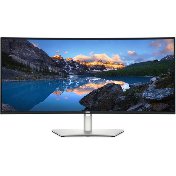 Dell U3425WE, LED-Monitor - 87 cm (34.1 inches), silver/black, WQHD, IPS Black, Curved, Thunderbolt, USB-C, 120Hz Panel