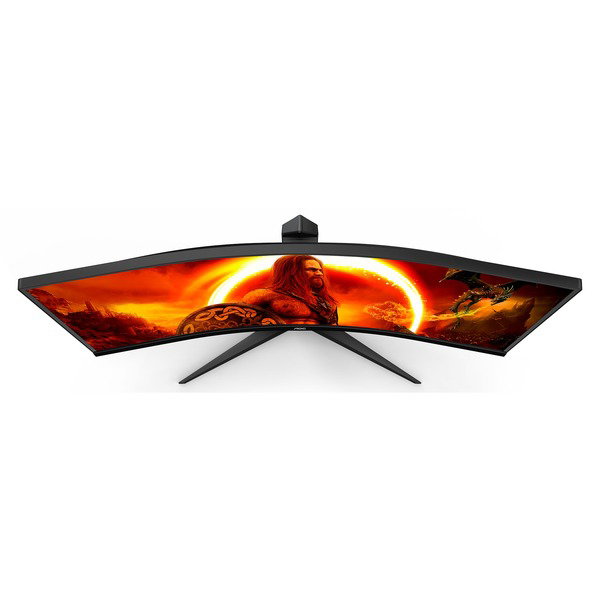AOC CU34G2XP/BK, Gaming-Monitor - 86.4 cm (34 inches), black/red, WQHD, VA, Curved, 180Hz Panel