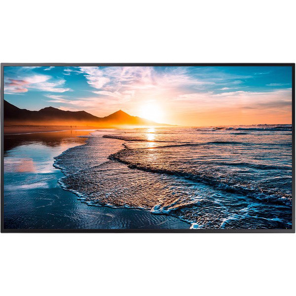 Samsung QH55C, Public Display - black, UltraHD/4K, WLAN, Bluetooth, HDMI