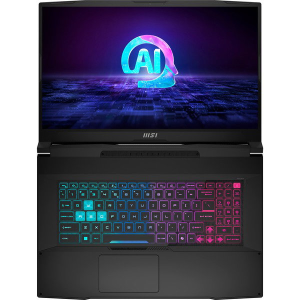 MSI Katana A17 AI B8VF-866, Gaming-Notebook - black, AMD Ryzen 7 8845HS, NVIDIA GeForce RTX 4060, 16 GB DDR5, 1 TB (1 TB SSD), Windows 11 Home