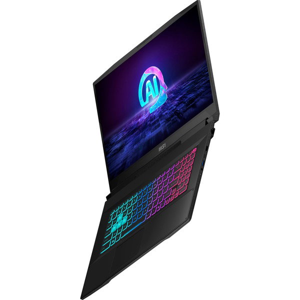 MSI Katana A17 AI B8VF-866, Gaming-Notebook - black, AMD Ryzen 7 8845HS, NVIDIA GeForce RTX 4060, 16 GB DDR5, 1 TB (1 TB SSD), Windows 11 Home