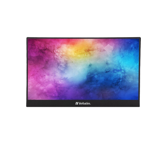 Verbatim PM-14, LED-Monitor - 35.5 cm (14 inches), black, FullHD, IPS, USB-C, HDR
