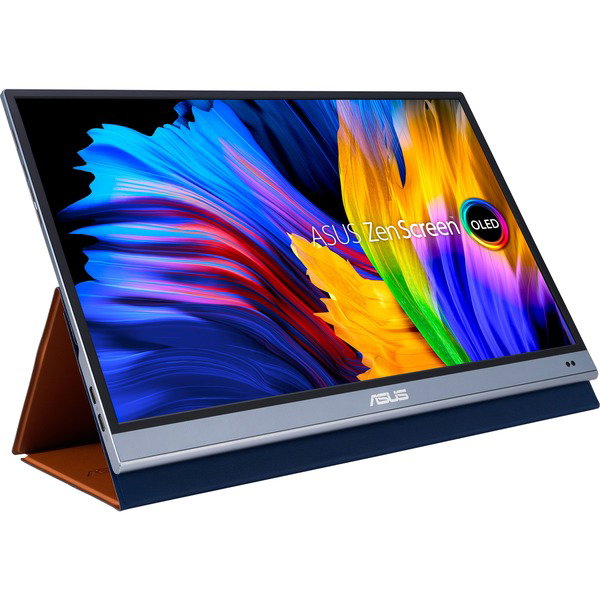 ASUS ZenScreen MQ16AHE, OLED-Monitor - 39.6 cm (15.6 inches), silver, FullHD, HDR, USB-C