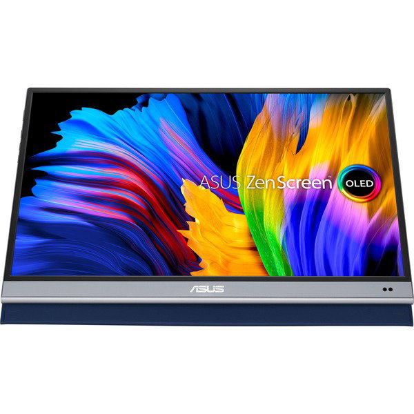 ASUS ZenScreen MQ16AHE, OLED-Monitor - 39.6 cm (15.6 inches), silver, FullHD, HDR, USB-C