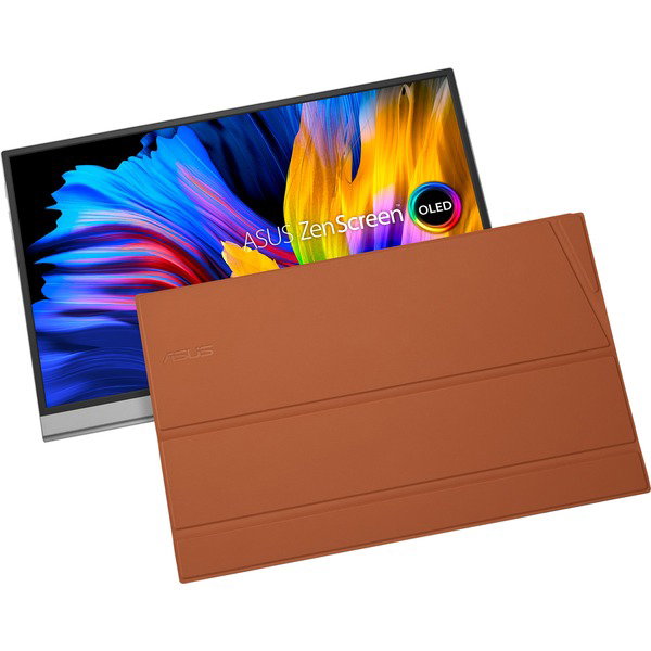 ASUS ZenScreen MQ16AHE, OLED-Monitor - 39.6 cm (15.6 inches), silver, FullHD, HDR, USB-C