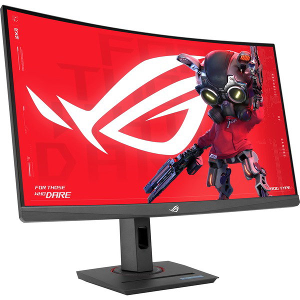 ASUS ROG Strix XG27WCS, Gaming-Monitor - 68.6 cm (27 inches), black, WQHD, Fast-VA, Curved, USB-C, HDR, 180Hz Panel