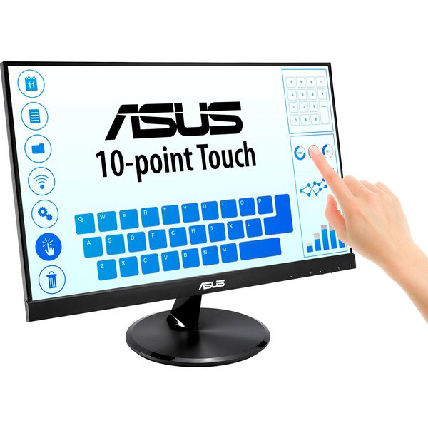 ASUS VT229H, LED-Monitor - 54.6 cm (21.5 inches), black, FullHD, IPS, Kapazitiv, Touchscreen
