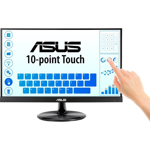 ASUS VT229H, LED-Monitor - 54.6 cm (21.5 inches), black, FullHD, IPS, Kapazitiv, Touchscreen