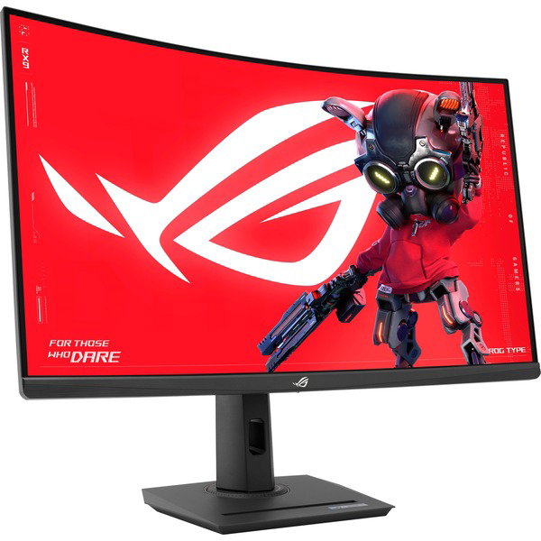 ASUS ROG Strix XG32WCS, Gaming-Monitor - 80 cm (32 inches), black, WQHD, VA, Curved, HDR, 180Hz Panel