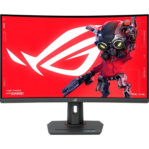 ASUS ROG Strix XG32WCS, Gaming-Monitor - 80 cm (32 inches), black, WQHD, VA, Curved, HDR, 180Hz Panel