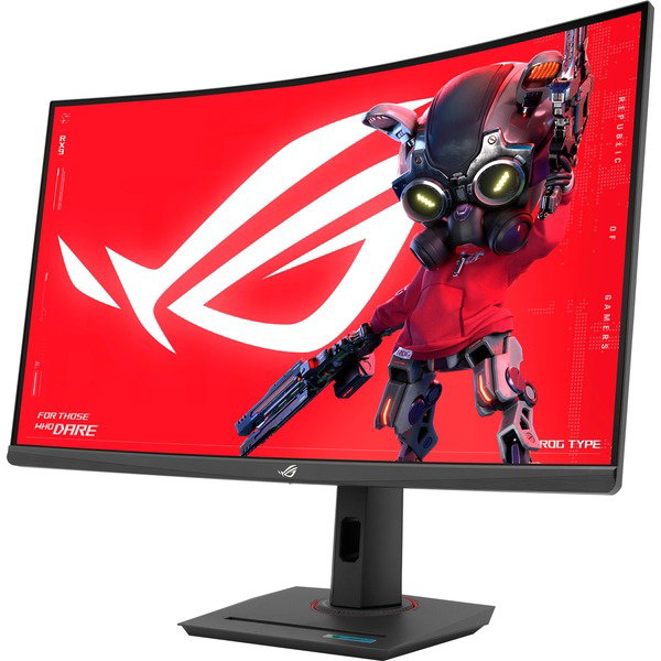ASUS ROG Strix XG32WCMS, Gaming-Monitor - 80 cm (32 inches), black, WQHD, VA, USB-C, Curved, 280Hz Panel