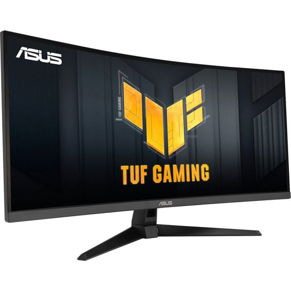 ASUS TUF Gaming VG34VQ3B, Gaming-Monitor - 86.4 cm (34 inches), black, UWQHD, DisplayPort, HDMI, HDR, USB, Curved, 180Hz Panel