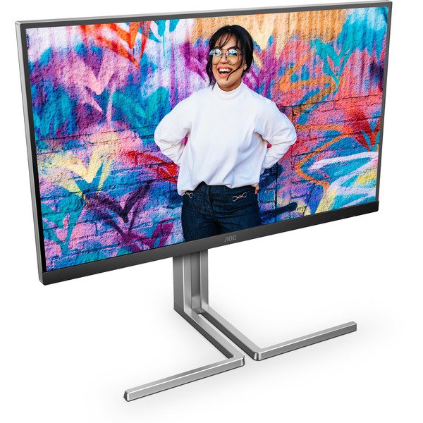 AOC Q27U3CV, QLED-Monitor - 68.6 cm (27 inches), black, QHD, IPS QD, USB Hub, KVM