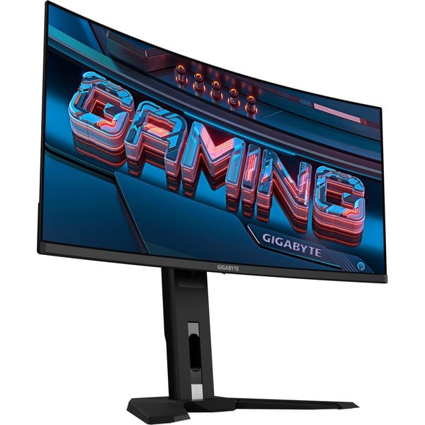 GIGABYTE MO34WQC2, Gaming-Monitor - 86.8 cm (34 inches), black, WQHD, QD-OLED, Curved, USB-C, 240Hz Panel