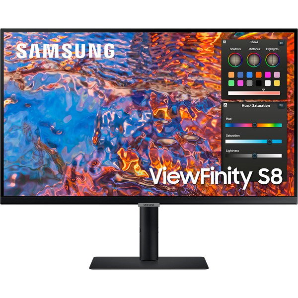 Samsung ViewFinity S8UP S32B800PXP, LED-Monitor - 80 cm (32 inches), black, UltraHD/4K, IPS, USB-A