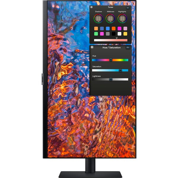Samsung ViewFinity S8UP S27B800PXP, LED-Monitor - 68 cm (27 inches), black, UltraHD/4K, IPS, USB-C, HDMI