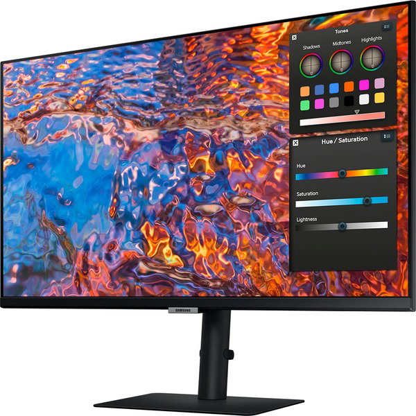 Samsung ViewFinity S8UP S27B800PXP, LED-Monitor - 68 cm (27 inches), black, UltraHD/4K, IPS, USB-C, HDMI