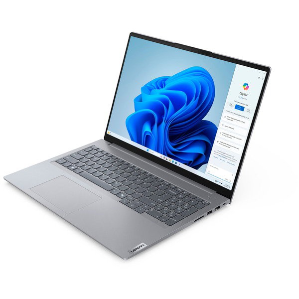 Lenovo ThinkBook 16 G7 ARP (21MW0020GE), Notebook - gray, AMD Ryzen 5 7535HS, AMD Radeon 660M, 8 GB DDR5, 256 GB (256 GB SSD), Windows 11 Pro