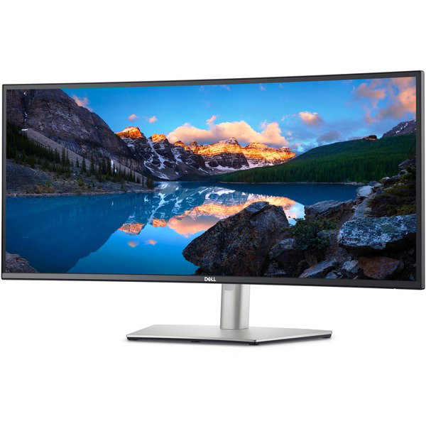 Dell U3423WE, LED-Monitor - 87 cm (34 inches), silver/black, WQHD, IPS, Curved, USB-C