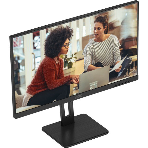 AOC U27E3UF, LED-Monitor - 69 cm (27 inches), black, UHD, HDMI, Adaptive-Sync