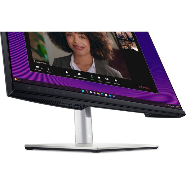 Dell P2724DEB Videokonferenzmonitor, LED-Monitor - 68.5 cm (27 inches), black/silver, QHD, IPS, 2K-Webcam