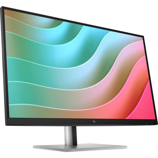 HP E27k G5, LED-Monitor - 68.6 cm (27 inches), black/silver, UltraHD/4K, IPS, DisplayPort, HDMI, USB-Hub, Pivot