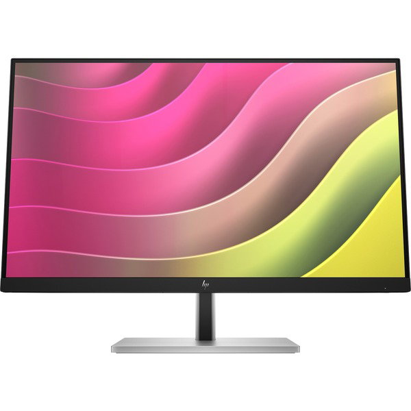 HP E24t G5, LED-Monitor - 60.5 cm (23.8 inches), black/silver, Full HD, IPS, DisplayPort, HDMI, USB-Hub, Pivot, Touch
