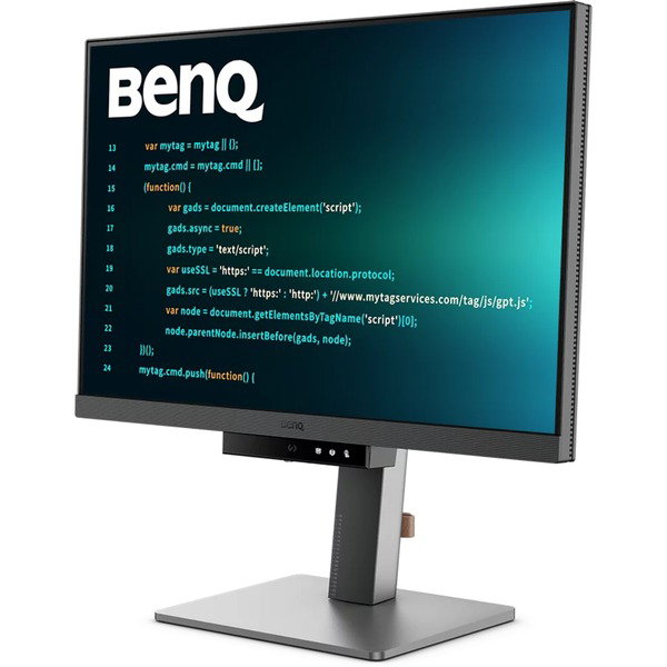 BenQ RD240Q, LED-Monitor - 62.2 cm (24.1 inches), black, QHD+, DisplayPort, HDMI, Pivot, HDR