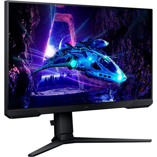 Samsung Odyssey G30D S24DG300EU, Gaming-Monitor - 61 cm (24 inches), black, FullHD, VA, HDR10, 180Hz Panel