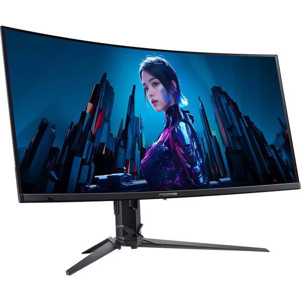 Acer Predator X34X5 QD-OLED, Gaming-Monitor - 86.4 cm (34 inches), black, UWQHD, Curved, AMD FreeSync Premium Pro, USB-C, 240Hz Panel