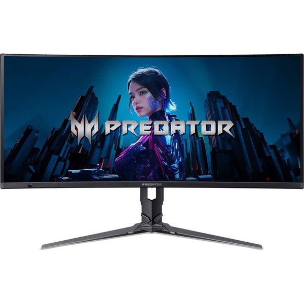 Acer Predator X34X5 QD-OLED, Gaming-Monitor - 86.4 cm (34 inches), black, UWQHD, Curved, AMD FreeSync Premium Pro, USB-C, 240Hz Panel