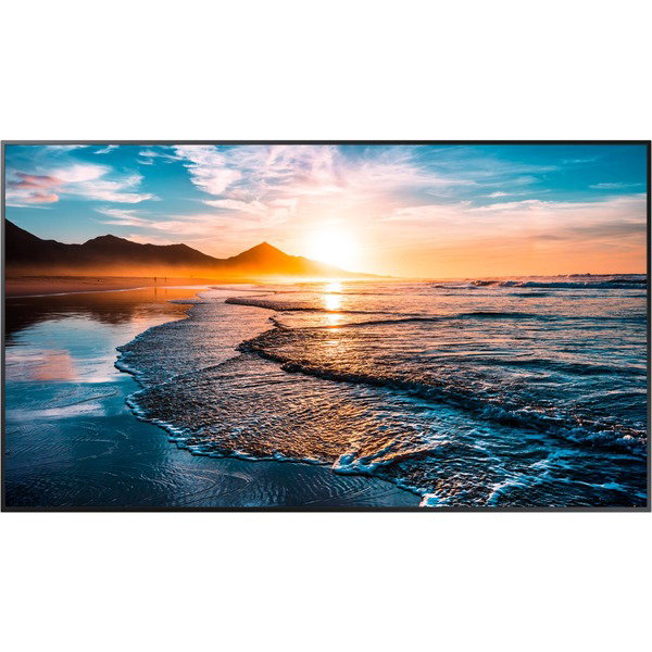 Samsung QH75C, Public Display - black, UltraHD/4K, WLAN, Bluetooth, HDMI, DP