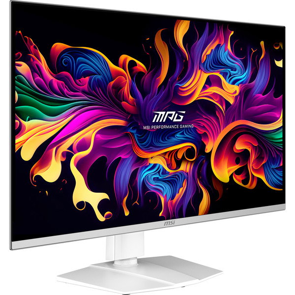 MSI MPG 321URXWDE QD-OLED, Gaming-Monitor - 80 cm (31.5 inches), white, UltraHD/4K, QD-OLED, Adaptive-Sync, USB-C, 240Hz Panel