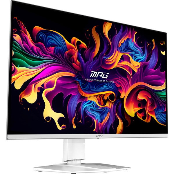 MSI MPG 321URXWDE QD-OLED, Gaming-Monitor - 80 cm (31.5 inches), white, UltraHD/4K, QD-OLED, Adaptive-Sync, USB-C, 240Hz Panel