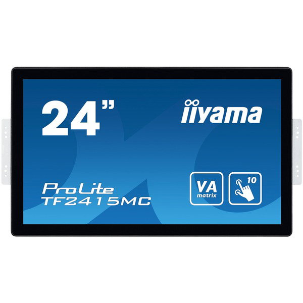 iiyama TF2415MC-B2, LED-Monitor - 60.5 cm (23.8 inches), black, FullHD, VA, Touch, HDMI, DisplayPort
