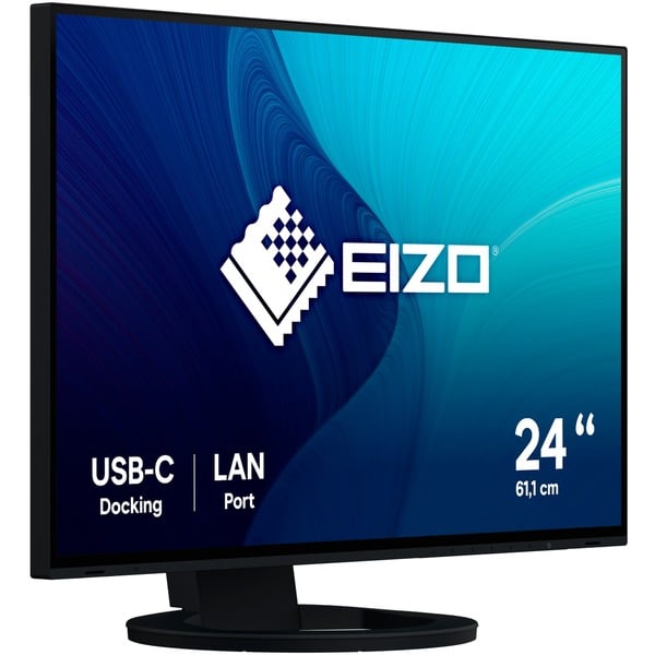 EIZO EV2495-BK, LED-Monitor - 61.1 cm (24.1 inches), black, WUXGA, IPS, HDMI, USB-C