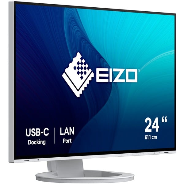 EIZO EV2495-WT, LED-Monitor - 61.1 cm (24.1 inches), white, WUXGA, IPS, HDMI, USB-C