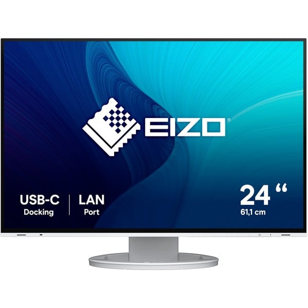 EIZO EV2495-WT, LED-Monitor - 61.1 cm (24.1 inches), white, WUXGA, IPS, HDMI, USB-C