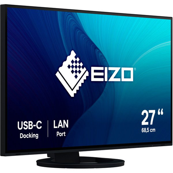 EIZO EV2795-BK, LED-Monitor - 68.5 cm (27 inches), black, QHD, IPS, KVM-Switch, USB-C