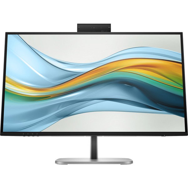 HP 527pm Konferenzmonitor, LED-Monitor - 68.6 cm (27 inches), black/silver, QHD, IPS, Daisy Chaining, Webcam, KVM, USB-C, 100Hz Panel