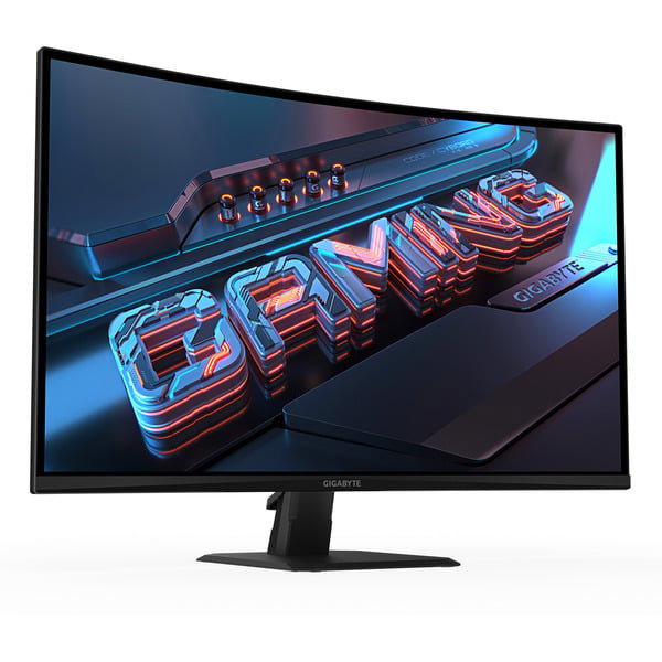 GIGABYTE GS32QCA, Gaming-Monitor - 80 cm (31.5 inches), black (matte), QHD, VA, Curved, HDMI, DP, 180Hz Panel