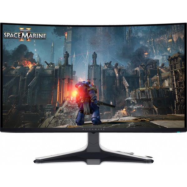 Dell Alienware AW3225QF QD-OLED, Gaming-Monitor - 80.3 cm (31.6 inches), white/black, UltraHD/4K, Curved, G-SYNC-compatible, Adaptive-Sync, 240Hz Panel