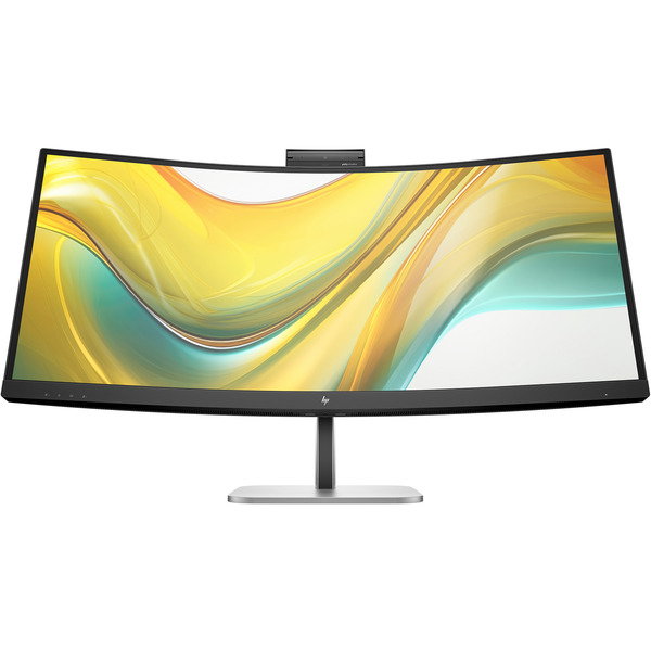 HP S5 Pro 534pm Konferenzmonitor, LED-Monitor - 86.4 cm (34 inches), black/silver, WQHD, VA, Curved, USB-C, USB-Hub, 100Hz Panel